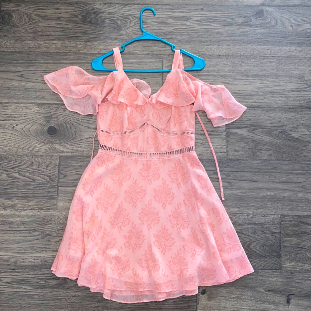 Beauty & the Beast Inspired Cold Shoulder Dress